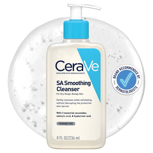 Cerave Cleanser Sa Smoothing 236ml pack shot
