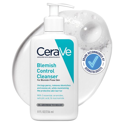 Cerave Cleanser Blemish Control 236ml pack shot