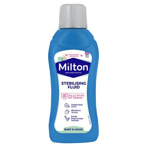 Milton Sterilising Fluid 500ml pack shot