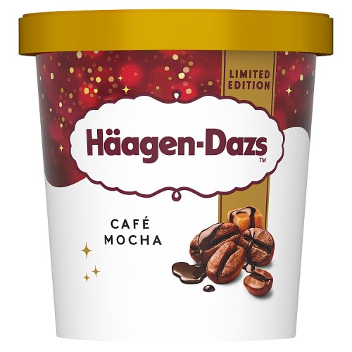 Haagen-Dazs Cafe Mocha 8x420ml pack shot