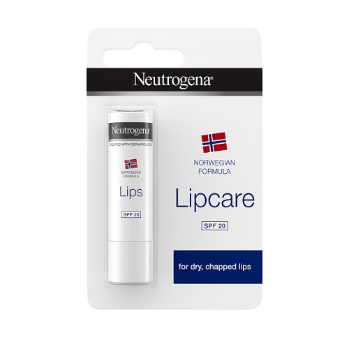 Neutrogena Norwegian Formula Lipstick Balm SPF20 4.8g pack shot