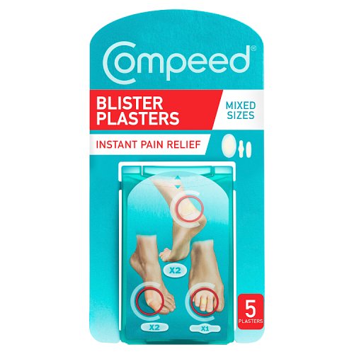 Compeed Blister Plasters Mixed Pack 5's pack shot