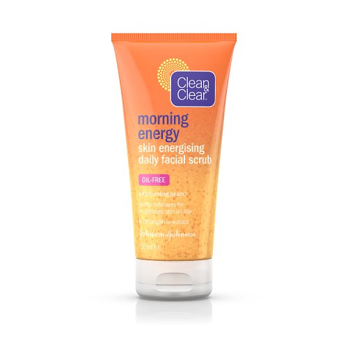Clean & Clear Morning Energy Facial Scrub Skin Energising 150ml pack shot