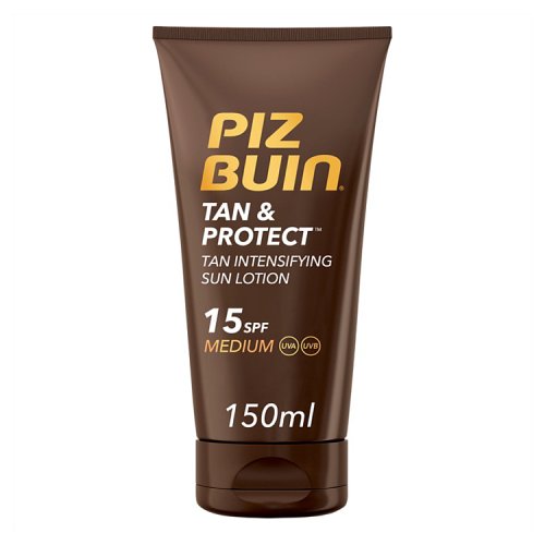 Piz Buin Tan Protect Lotion SPF15 150ml pack shot