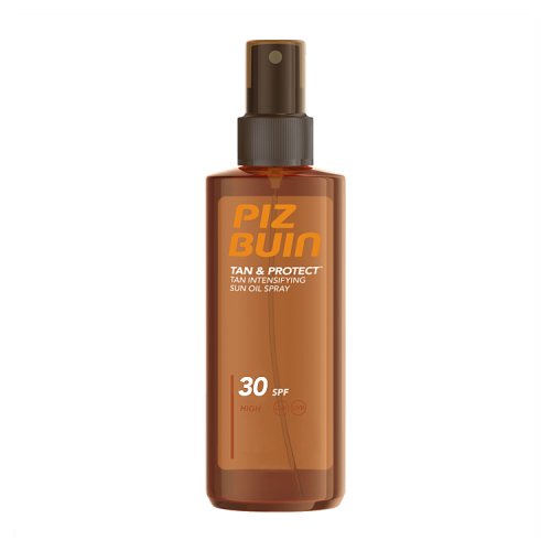 Piz Buin Tan & Protect Intensifying Oil Spray SPF30 150ml pack shot
