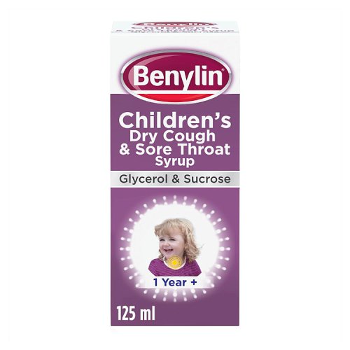 Benylin Child Dry Cough 125ml 6 for 5 Pack pack shot