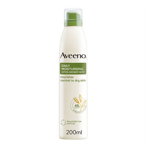 Aveeno Daily Moisturising Mist After Shower 200ml pack shot