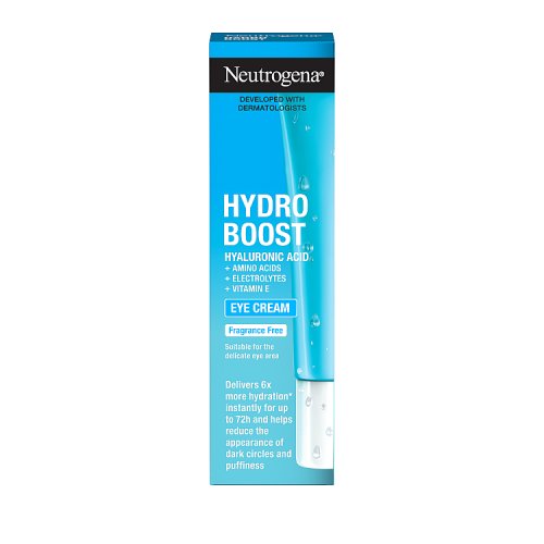 Neutrogena Hydro Boost Eye-Awakening Gel Cream 15ml pack shot