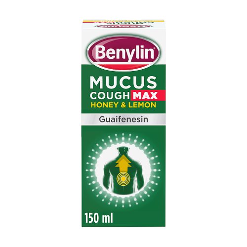 Benylin Mucus Max Honey & Lemon 150ml 6 for 5 pack shot