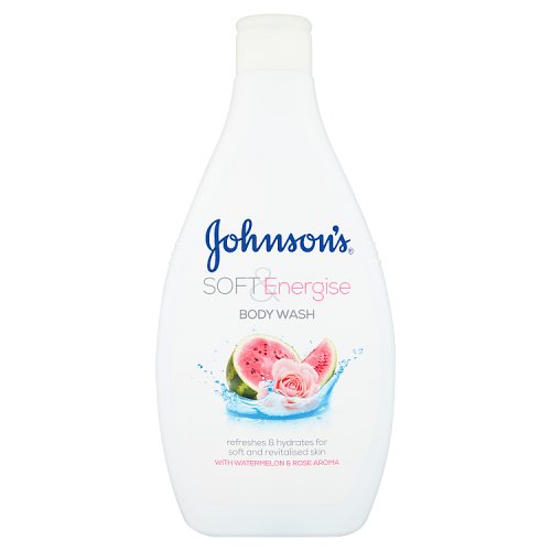Johnsons Bodywash Soft Energising 400ml pack shot