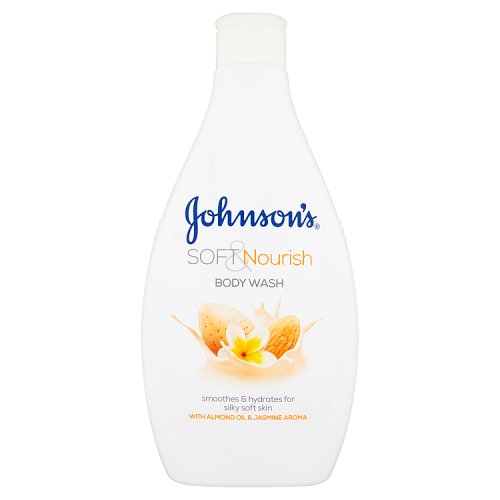 Johnsons Bodywash Soft Nourish 400ml pack shot