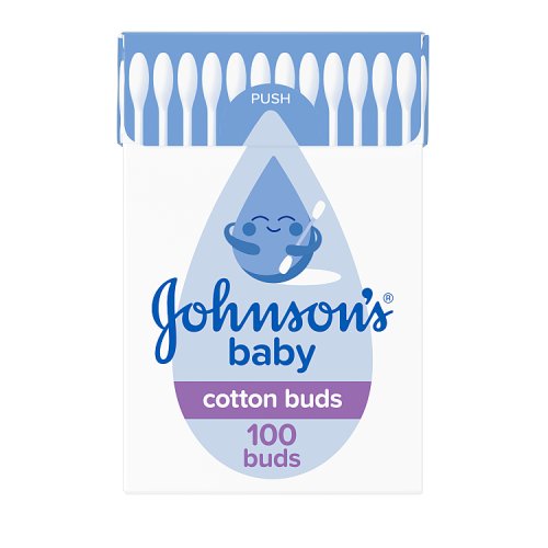 Johnsons Baby Cotton Buds - 100 Pack - P pack shot