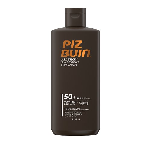 Piz Buin Allergy Sensitive Lotion SPF50 200ml pack shot