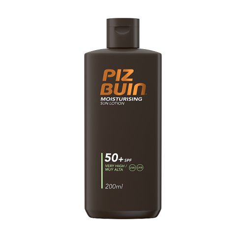 Piz Buin Moisturising Lotion SPF50 200ml pack shot