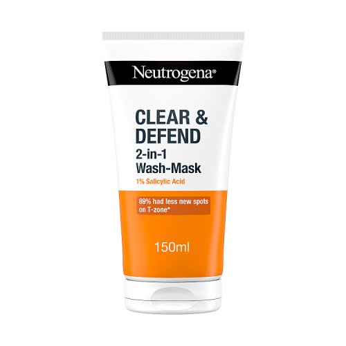 Neutrogena Clear Defend Facial Wash 150ml pack shot