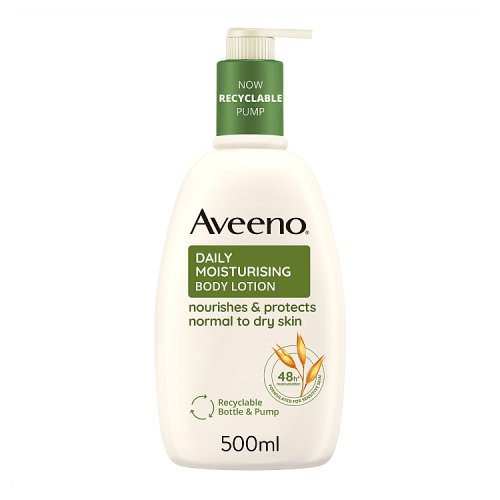Aveeno Daily Moisturising Lotion Pump 500ml pack shot