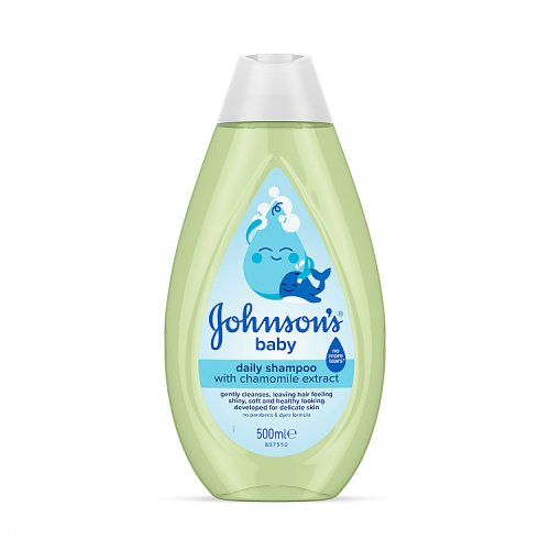 Johnsons Baby Essentials Shampoo - 500ml pack shot