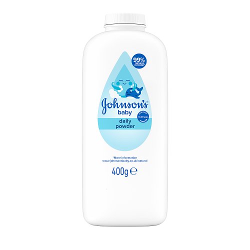 Johnsons Baby Essentials Powder 400g pack shot