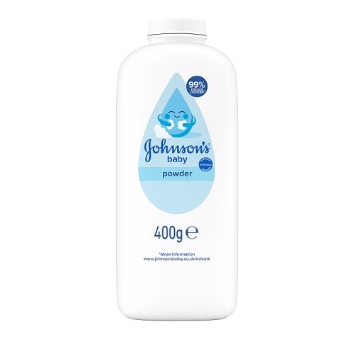 Johnsons Baby Powder Natural 400g pack shot