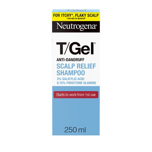 Neutrogena T/Gel Scalp Relief 250ml pack shot