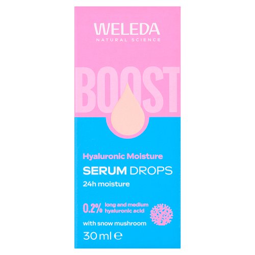 Weleda Serum Booster Drops Hyaluronic Moisture 30ml pack shot