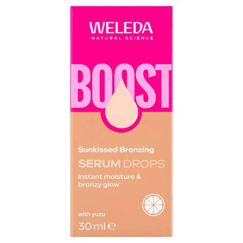 Weleda Serum Booster Drops Sunkissed Bronzing 30ml pack shot
