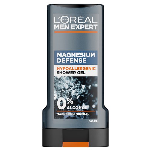 L'Oreal Men Expert Shower Gel Magnesium Defence 300ml pack shot