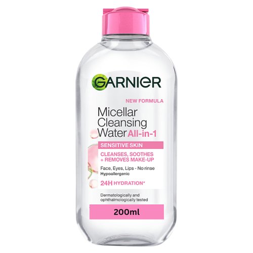 Garnier Micellar Water 200ml pack shot