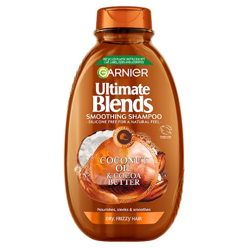Garnier Ultimate Blends Coco Sleek Shampoo 400ml pack shot
