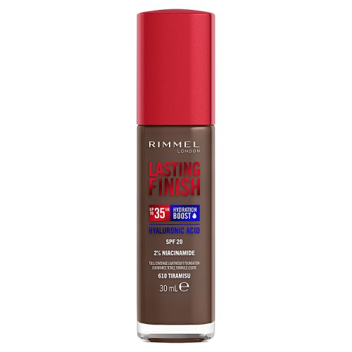 Rimmel Lasting Finish Foundation Tiramisu 610 30ml pack shot