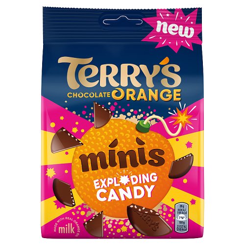 Terrys Minis Exploding Candy 105g pack shot