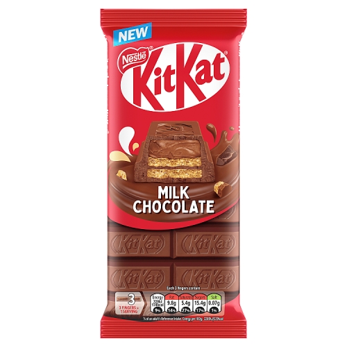 KitKat Milk Choc Share Block 99g pack shot