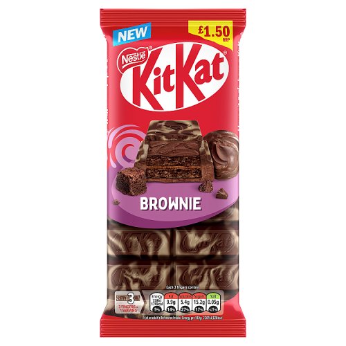 KitKat Brownie Sharing Block PM £1.65 99g pack shot