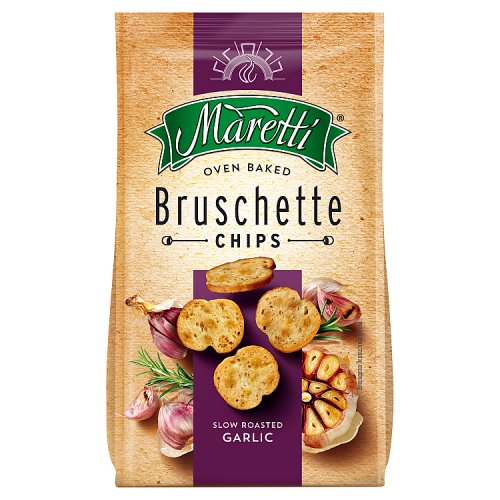 Maretti Brusch. Roasted Garlic 150g pack shot