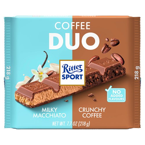 Ritter Sport Coffee Duo 218g pack shot