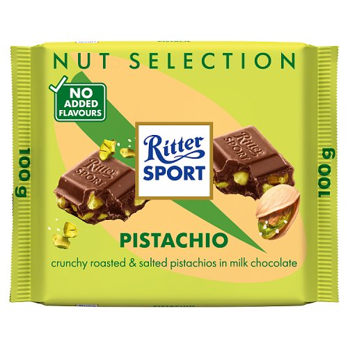 Ritter Sport Nk Pistazie 100g pack shot