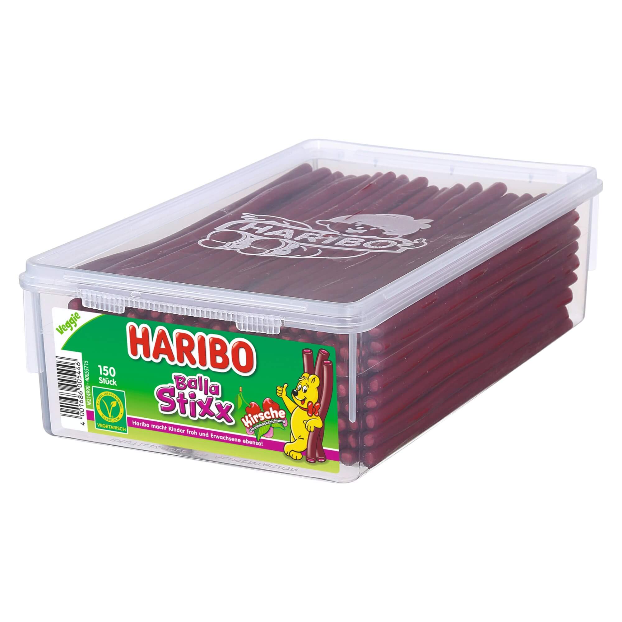 Haribo Balla Stixx Cherry 1.12kg pack shot