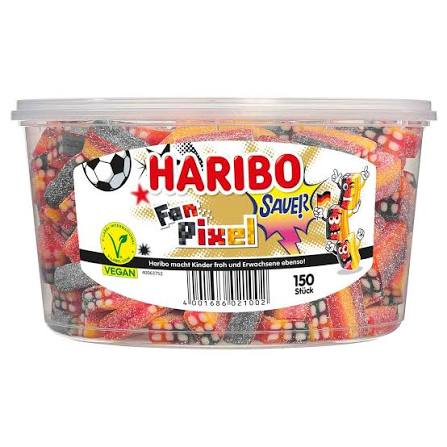 Haribo Fan Pixel 150St 1200g pack shot
