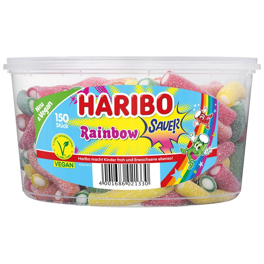 Haribo Rainbow Sauer Rd 1200g pack shot