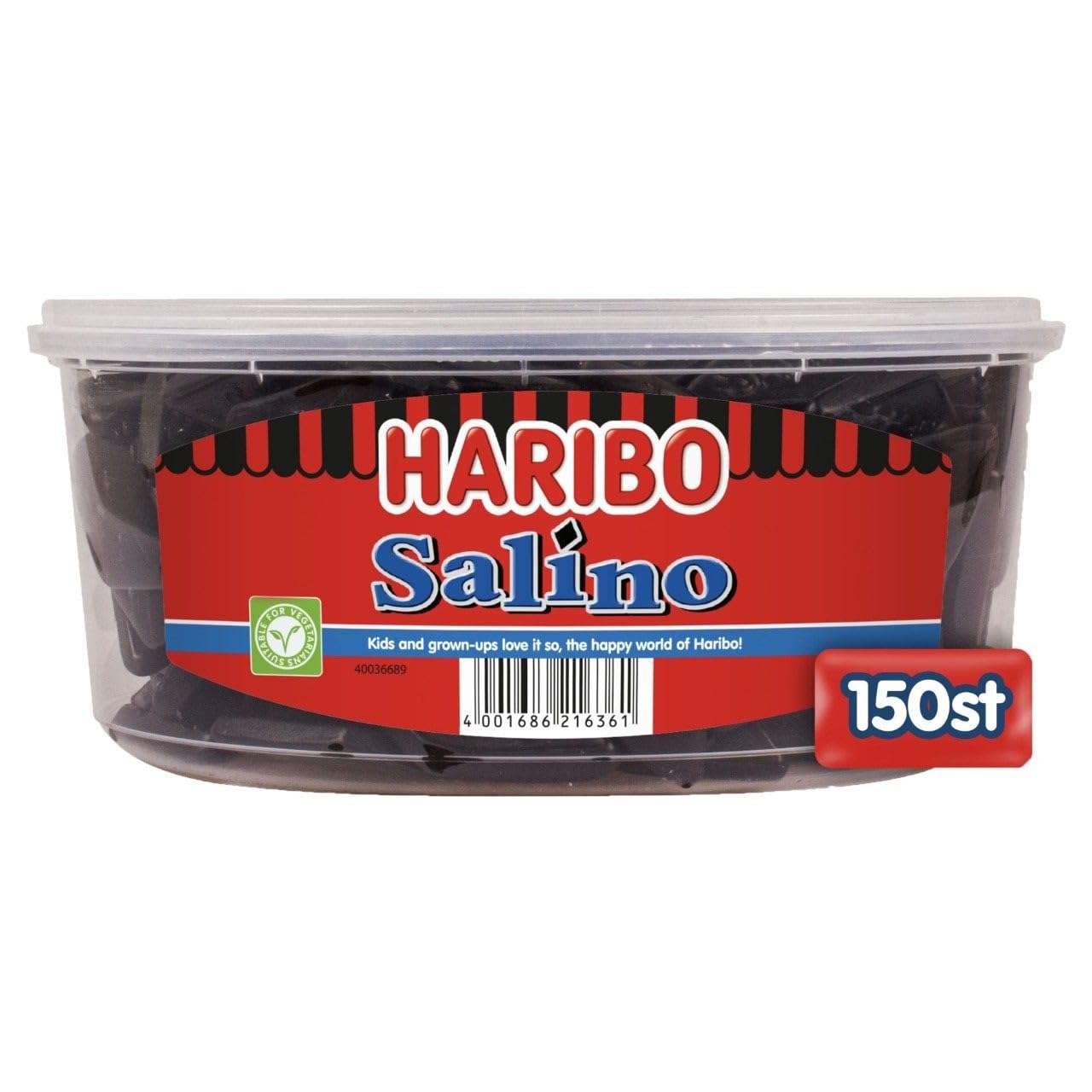 Haribo Salino 150s 1.2kg pack shot