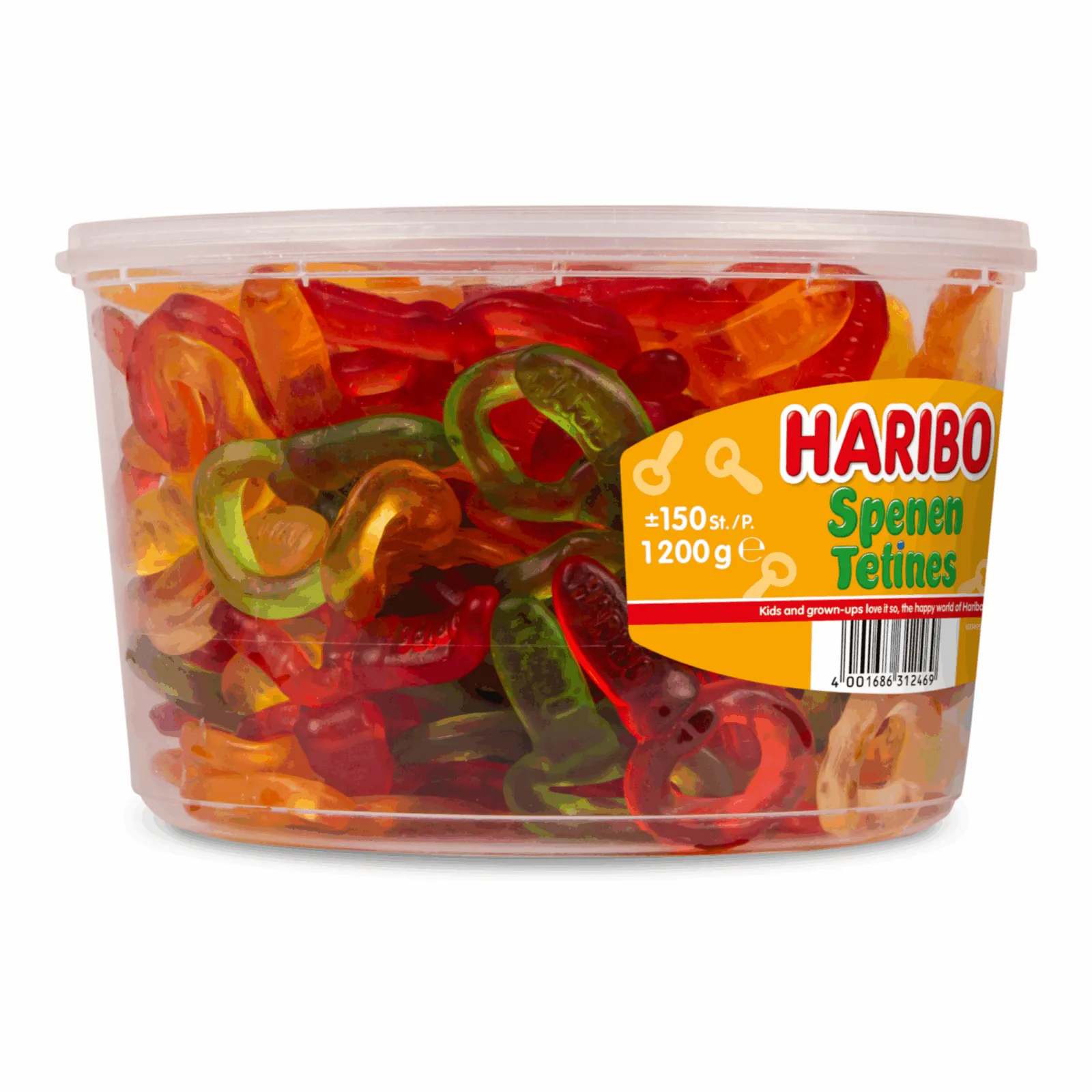 Haribo Kinder-Schnul. 150Stk 1200g pack shot