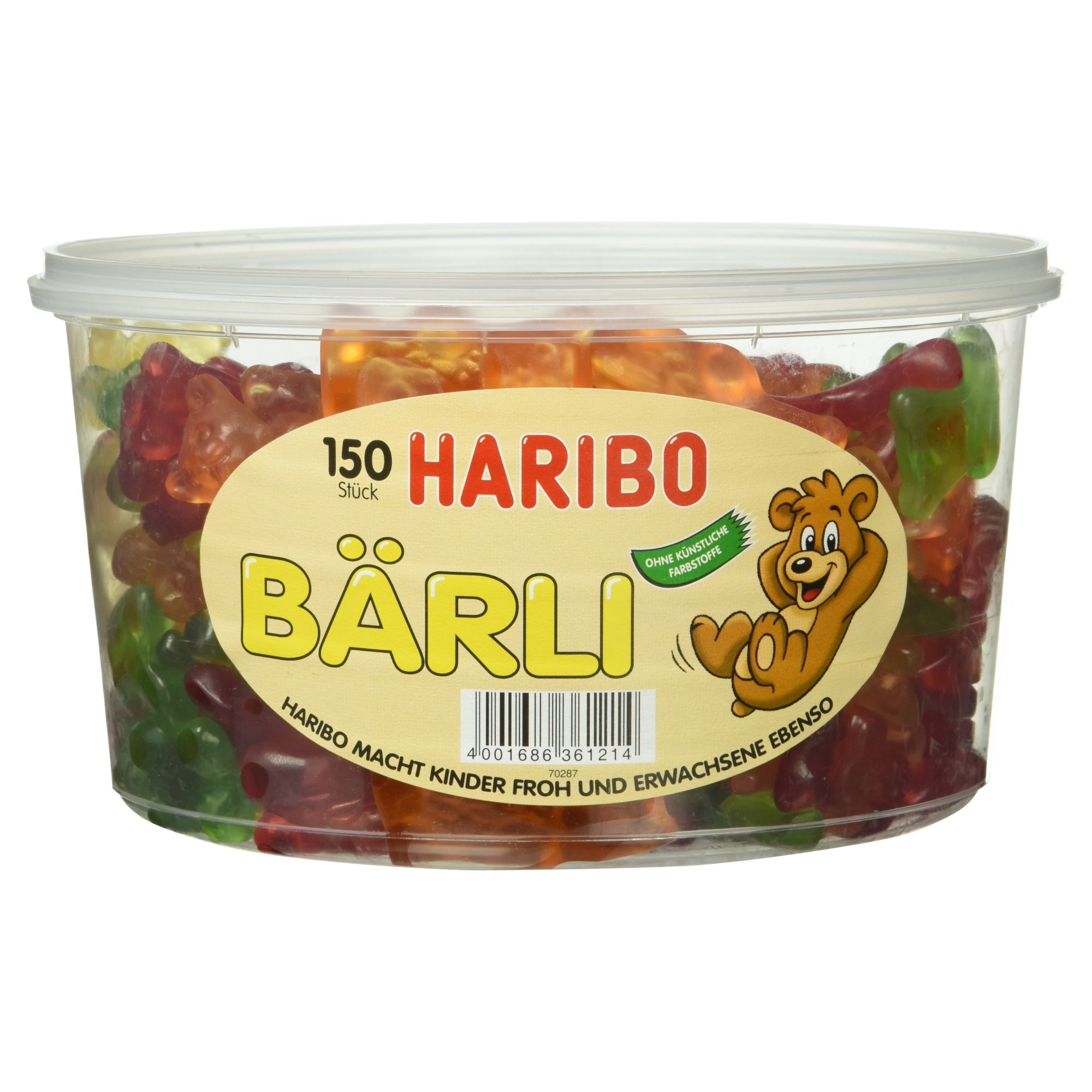 Haribo Baerli 150 St. 1200g pack shot