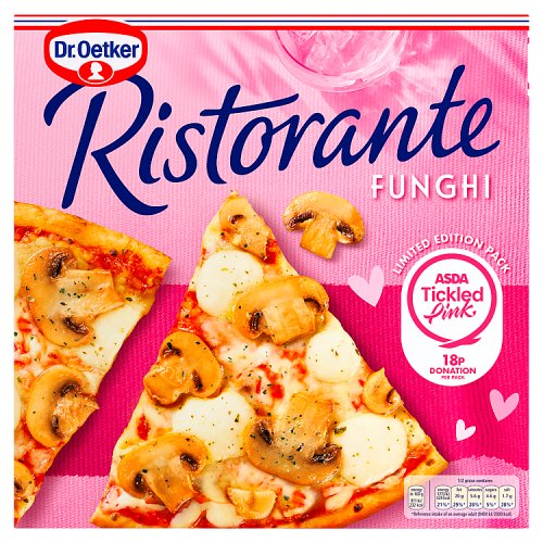 Dr Oetker Ristorante Funghi Pizza 365g pack shot