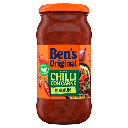 Bens Original Chilli Con Carne Medium Sauce 450g pack shot