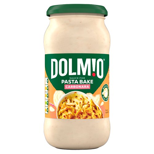 Dolmio Carbonara Pasta Bake 430g pack shot