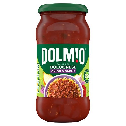 Dolmio Onion & Garlic Bolognese Sauce 450g pack shot