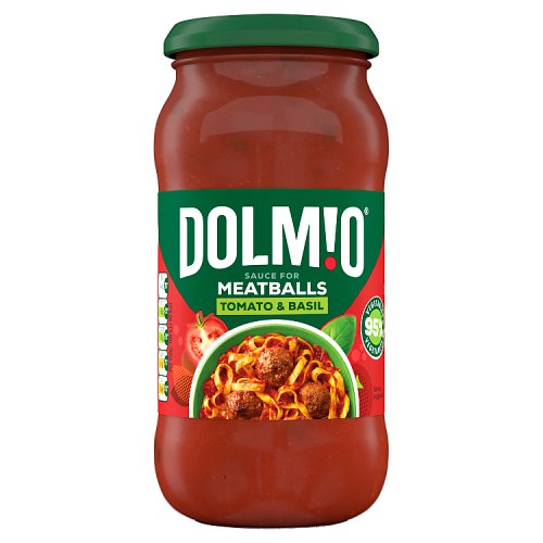 Dolmio Meatball Sauce Tomato & Basil 450g pack shot