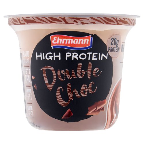 EHRMANN HIGH PROTEIN DOUBLE CHOCOLATE TOPPING MOUSSE pack shot