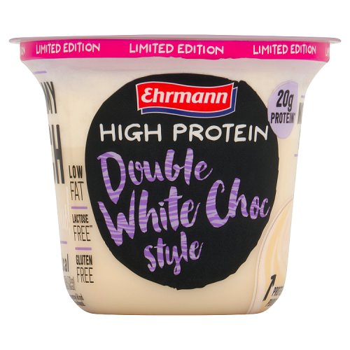 EHRMANN HIGH PROTEIN DOUBLE WHITE CHOCOLATE PUDDING pack shot