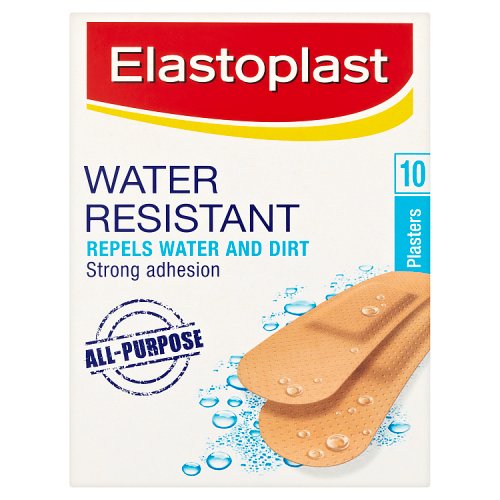 Elastoplast Water Resistant Strips 10s pack shot